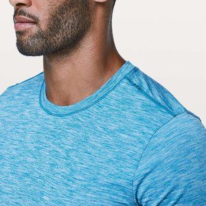 SOLD - Men's Lululemon Metal Vent Tech SS shirt XL Blue